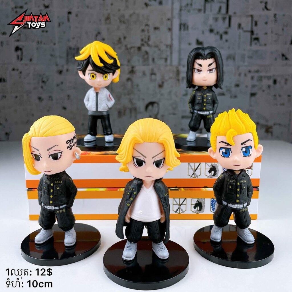 Tokyo Revengers Chibi Set - JINTAN Toys & Coffee, Anime, Kampot, Cambodia