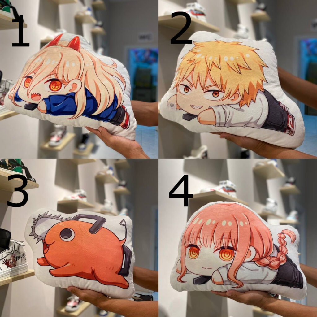 Anime Pillow Chainsaw Man JINTAN Toys & Coffee, Anime, Kampot, Cambodia