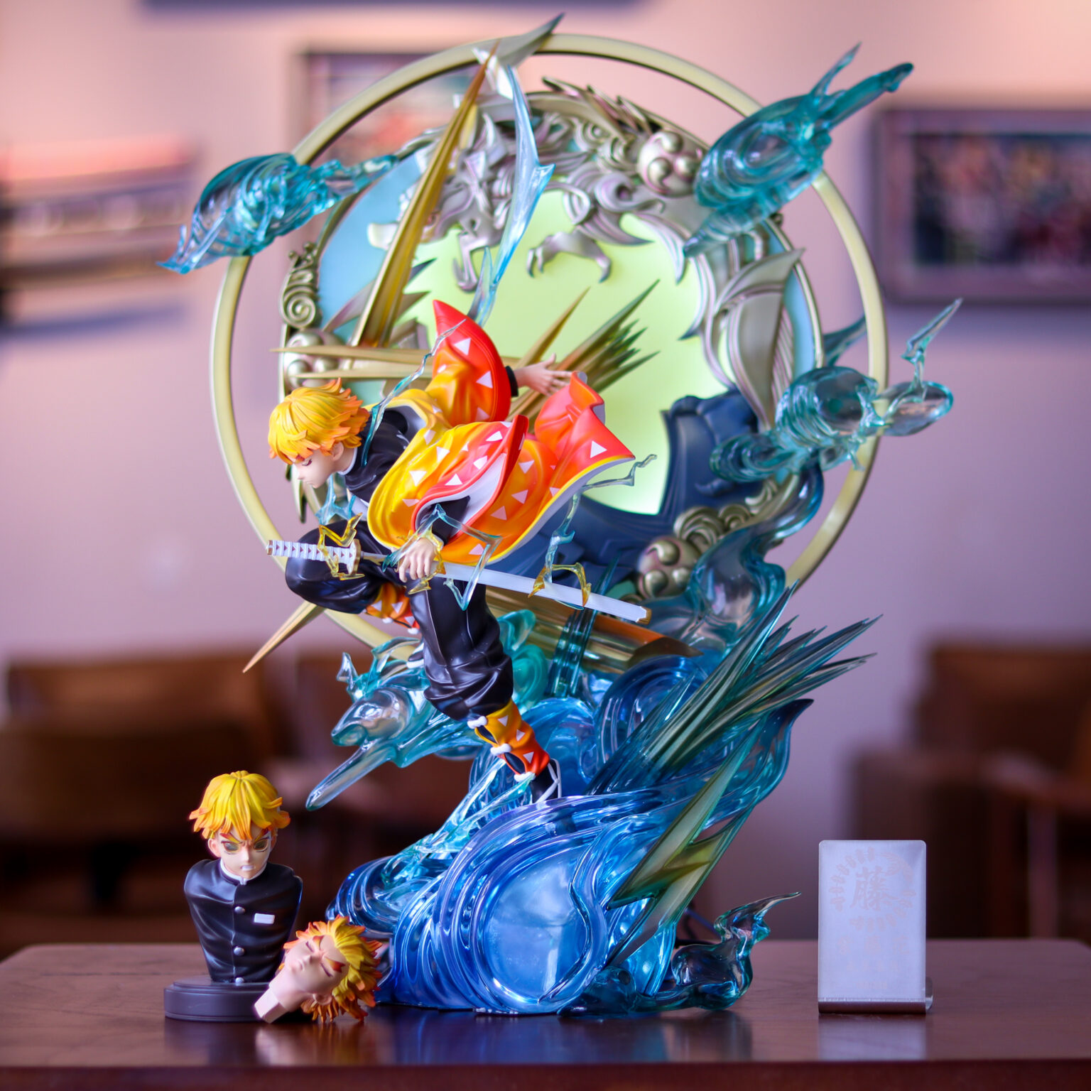 Resin Statues Demon Slayer Agatsuma Zenitsu JINTAN Toys & Coffee