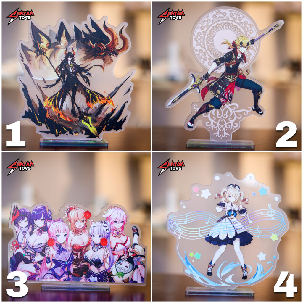 Anime Standee Genshin Impact - JINTAN Toys & Coffee, Anime, Kampot ...