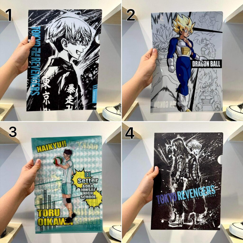 Folder Anime - JINTAN Toys & Coffee, Anime, Kampot, Cambodia