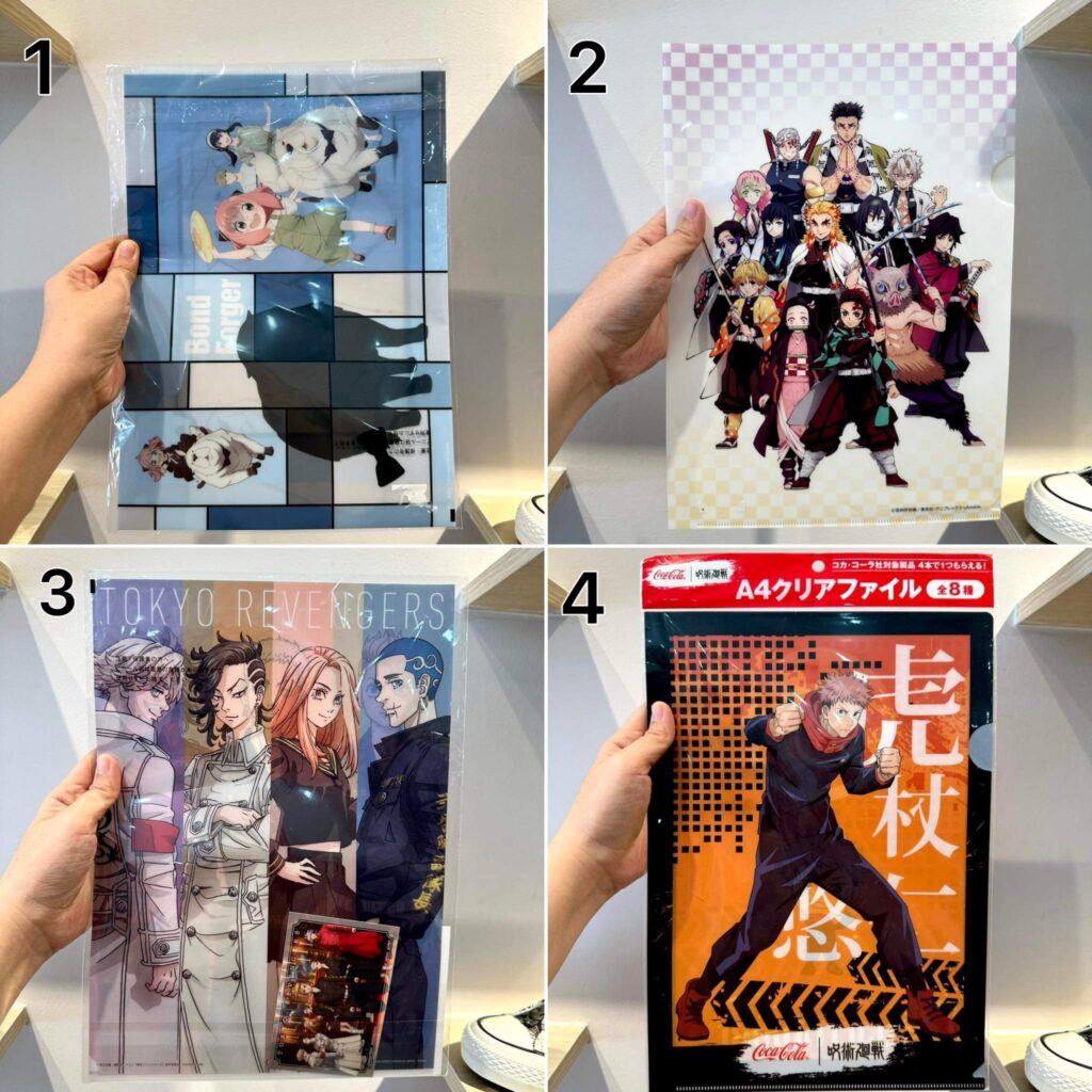 Folder Anime - JINTAN Toys & Coffee, Anime, Kampot, Cambodia